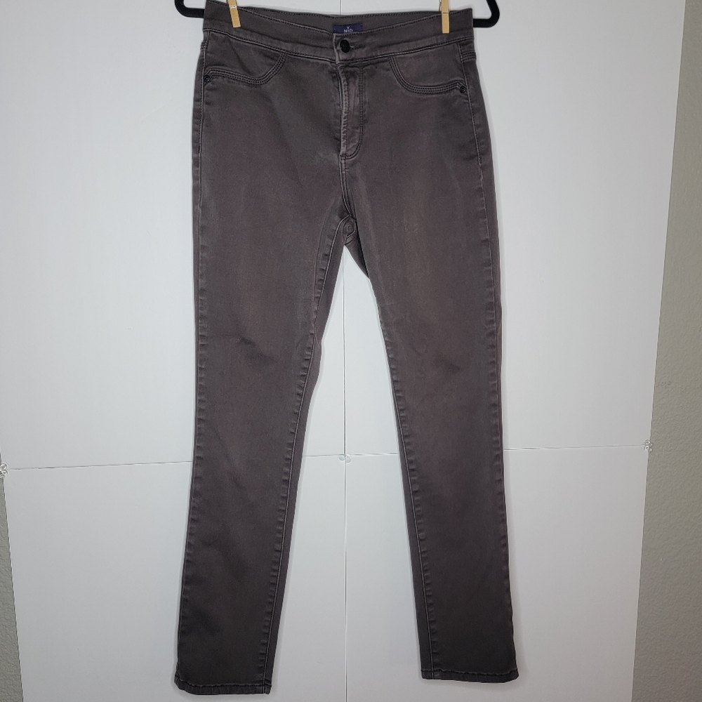 NYDJ Brown Straight Leg Jeans Size 6 Lift Tuck Technology 28x32